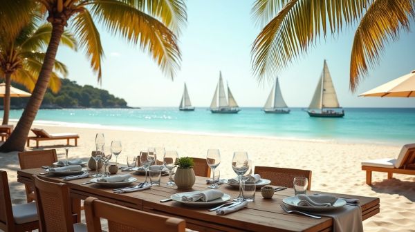 Savourez la gastronomie en bord de mer à Pampelonne
